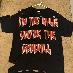 Kylie Jenner destroyed t-shirt
